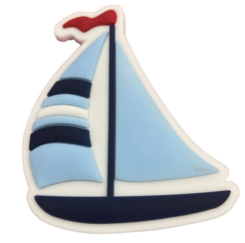 Lckaey Rubber Beach Bag Accessories Charms-PVC Rubber decoration-for EVA Purse Bogg Inserts Sport Charms Y064Figure 13 - Image 1